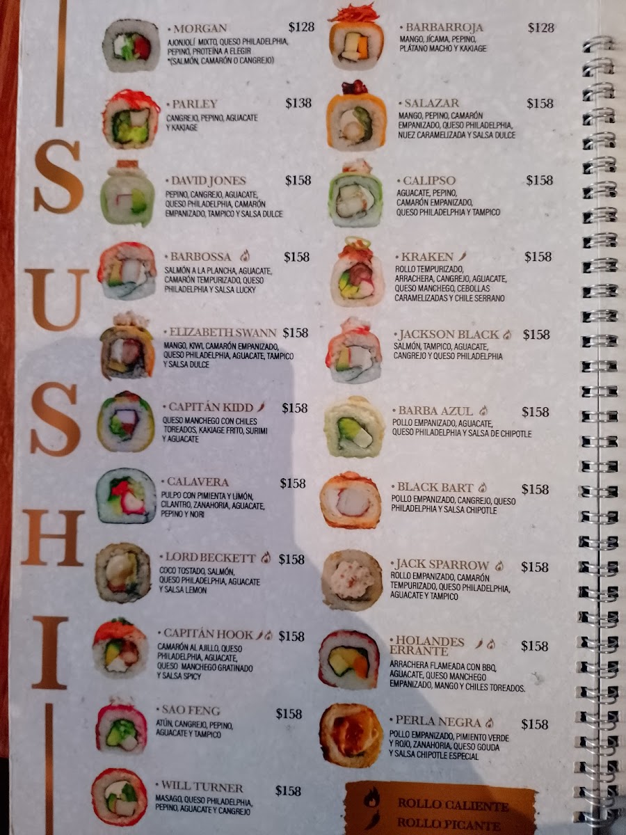 Jackson Black Mar y Tierra Menu - Image 3