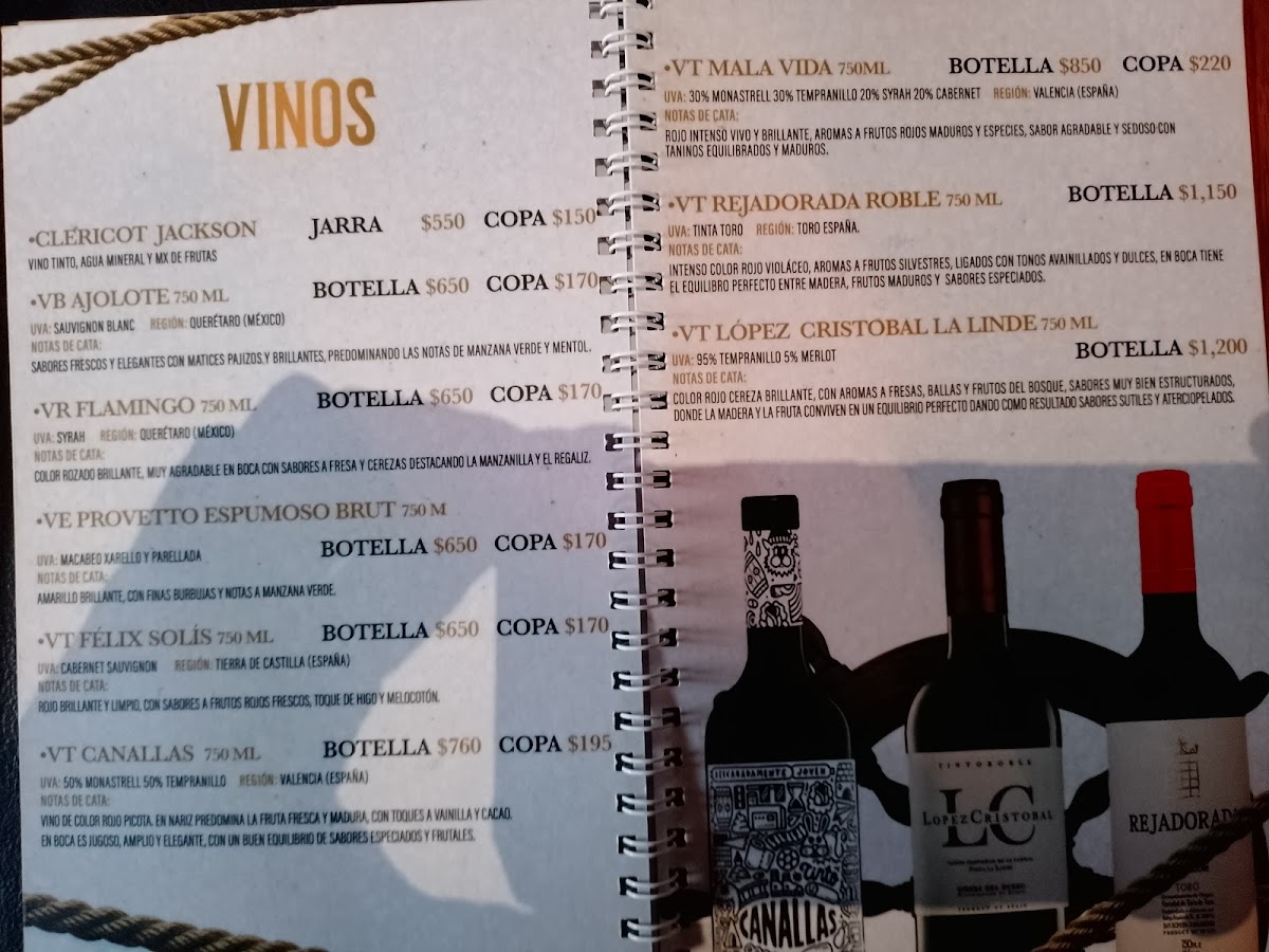 Jackson Black Mar y Tierra Menu - Image 6